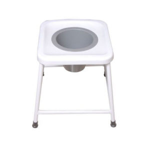 Commode-Stool-Powder-Coated-(-with-Pan)
