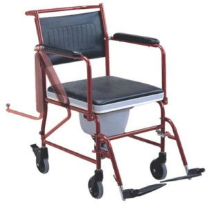 Folding-Commode-Wheel-Chair